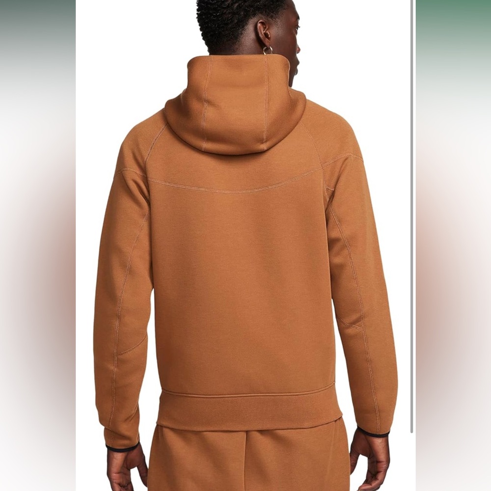 NWT Nike Sportswear Tech Fleece Windrunner Men's Full-zip Hoodie Large $145 - Picture 2 of 11